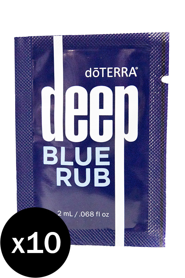 deep blue rub proben