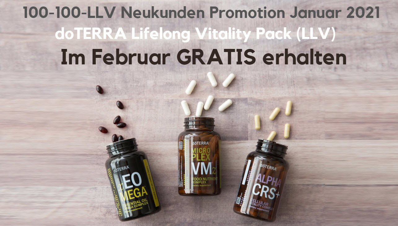 100-100-LLV doTERRA Promotion Januar 2021