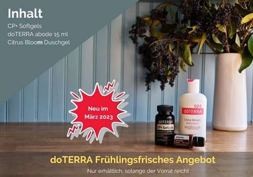 Frühlingsfrisches doTERRA Angebot